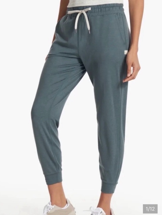 Vuori Pants - Vuori Performance Jogger Women Dreamknit Sweatpants Lake Color M/L